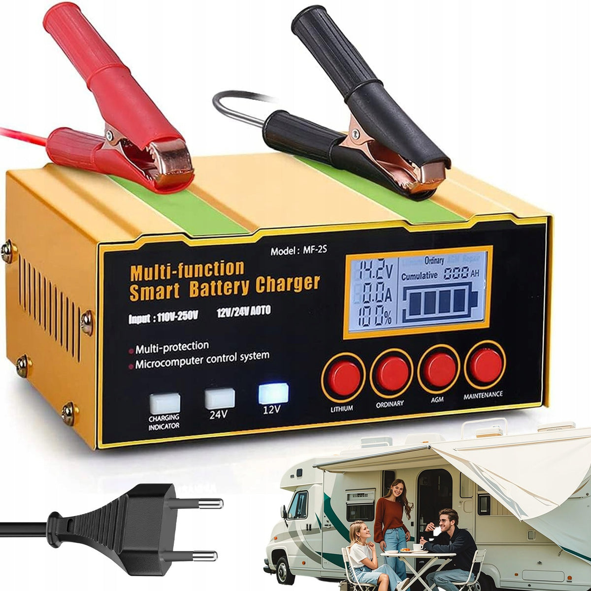 CAR RECTIFIER AUTOMATIC IMPULSE REPAIR FUNCTION FOR BATTERY
