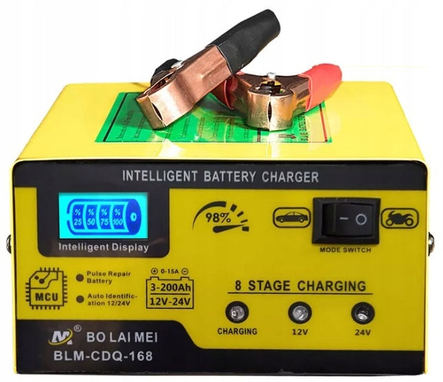 CAR RECTIFIER FOR BATTERIES 12V/24V 15A Packaging status original