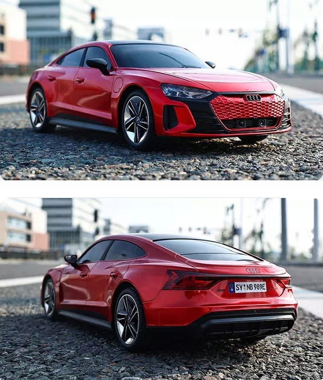 CAR REMOTE CONTROLLED CAR RC AUDI RS E-TRON GT 1:14 FAST CHARGING Packaging status original