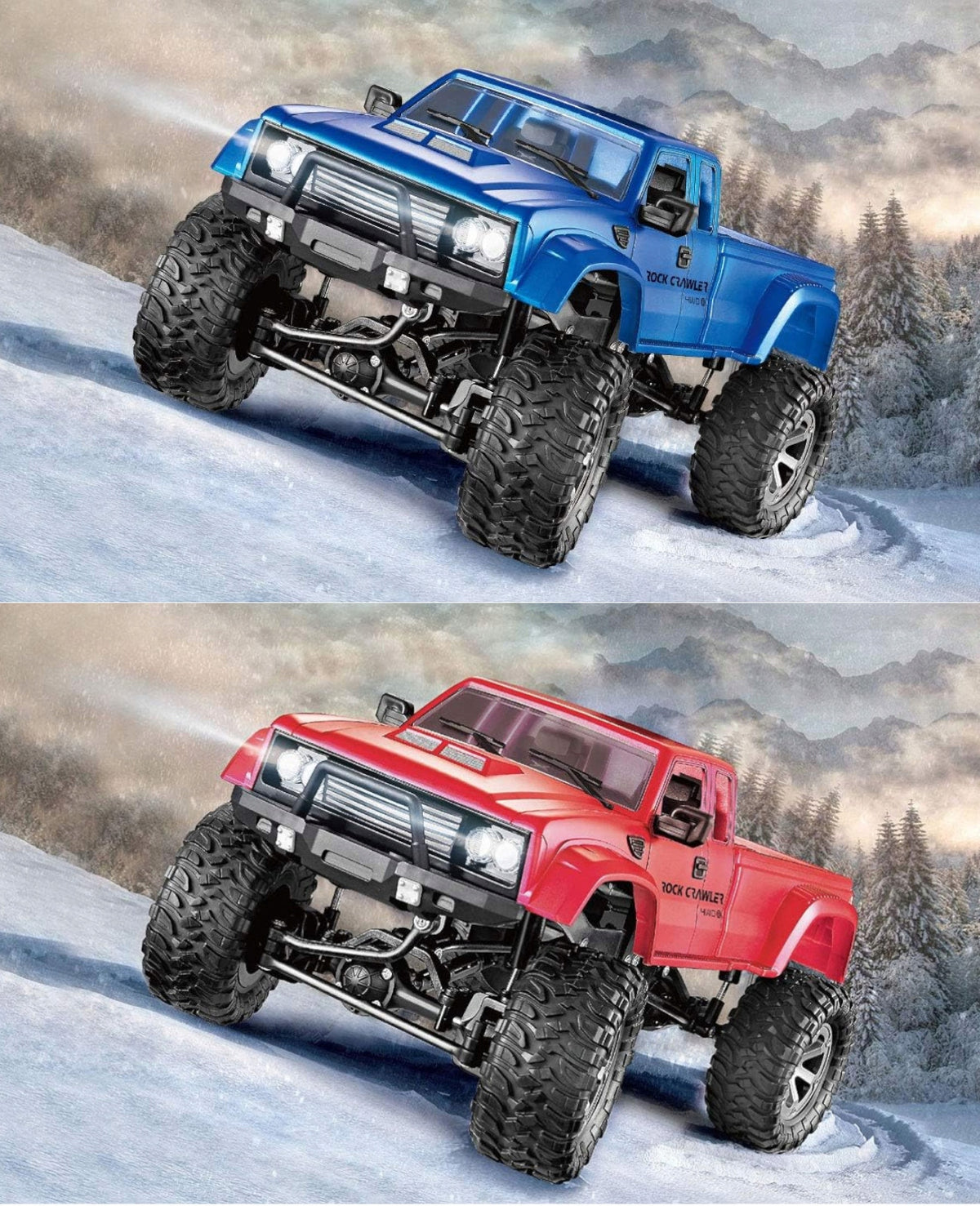 CAR REMOTE CONTROLLED OFF-ROAD RC PICKUP 4x4 ROCK CRAWLER Manufacturer code AUTO TERENOWE ZDALNIE STEROWANE AKUMULATOR