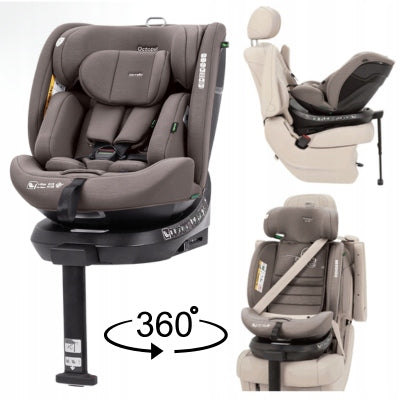 CAR SEAT CARRELLO I-SIZE R-129 0-36KG SPS SWIVEL 360° 40-150CM