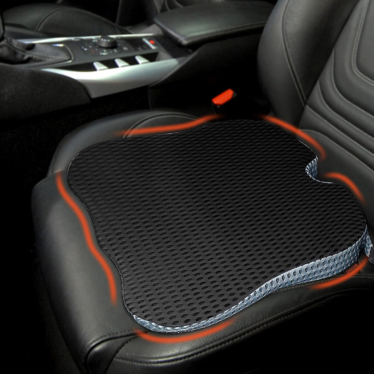 CAR SEAT CUSHION ELEVATING MEMORY FOAM WEDGE MAT Manufacturer no brand