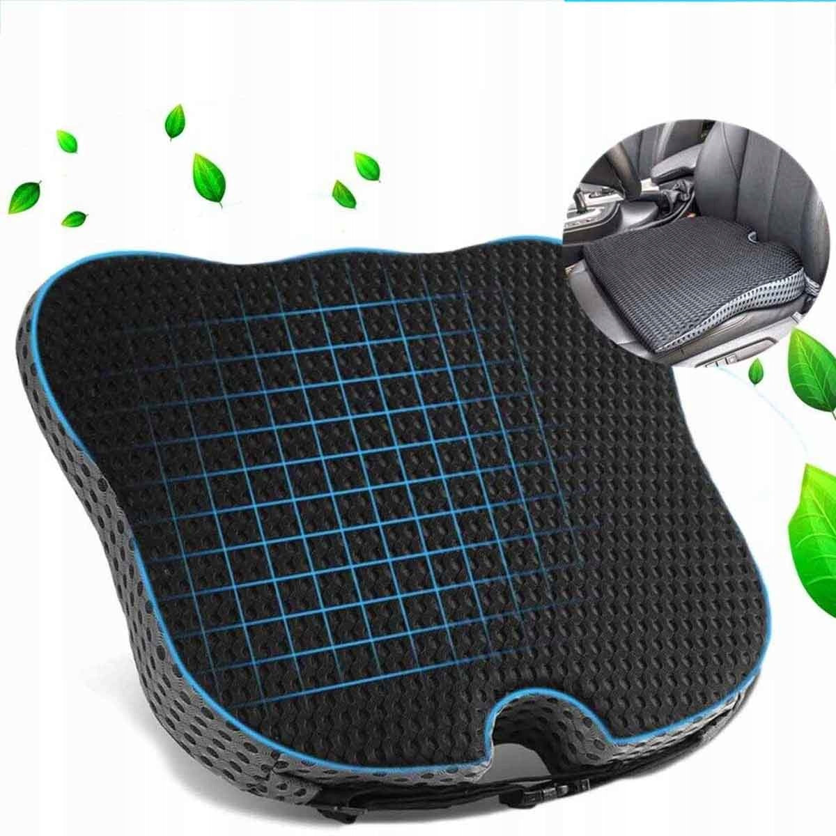 CAR SEAT CUSHION ELEVATING MEMORY FOAM WEDGE MAT