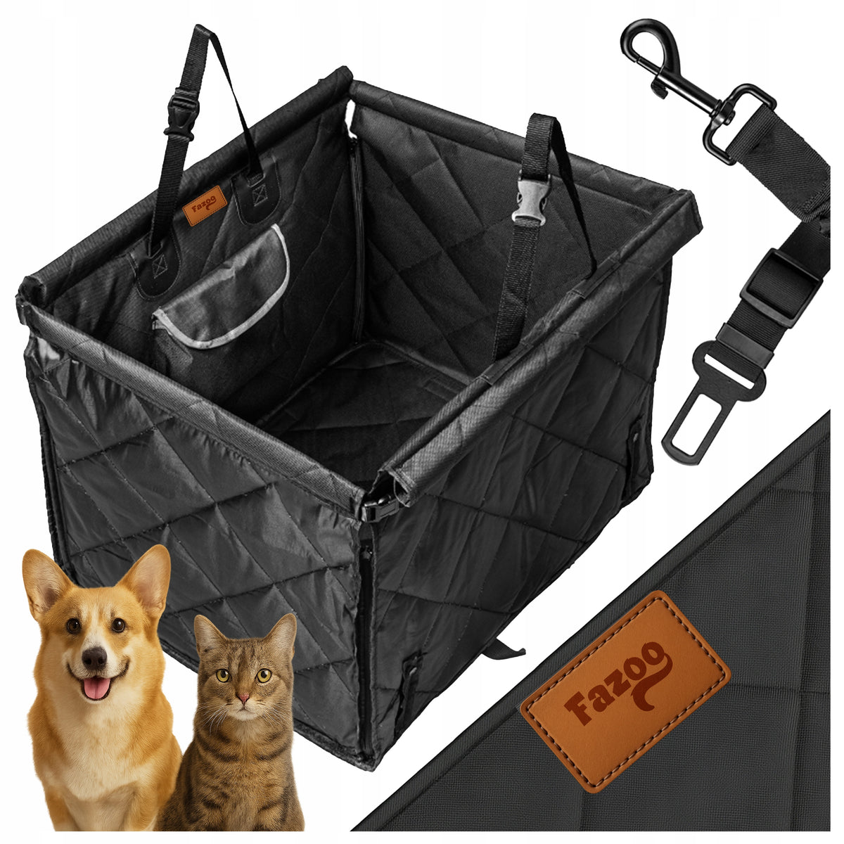 CAR SEAT FOR CAT DOG Large Transporter For Seat Car Mat