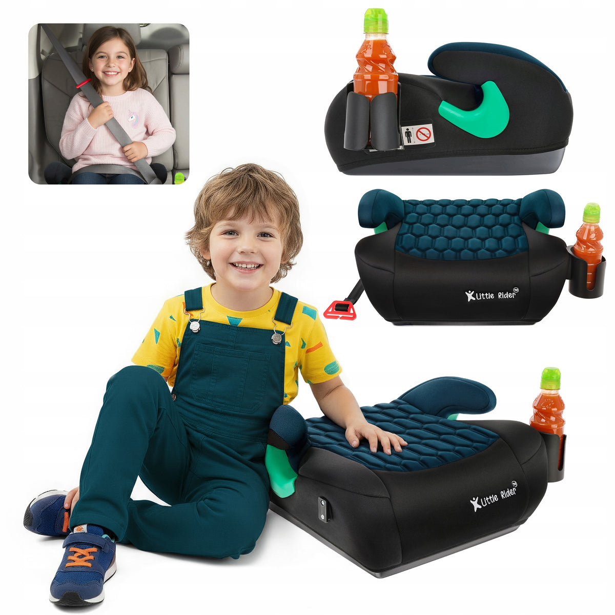CAR SEAT PAD SEA SEAT QUILTED R129 125-150 CM