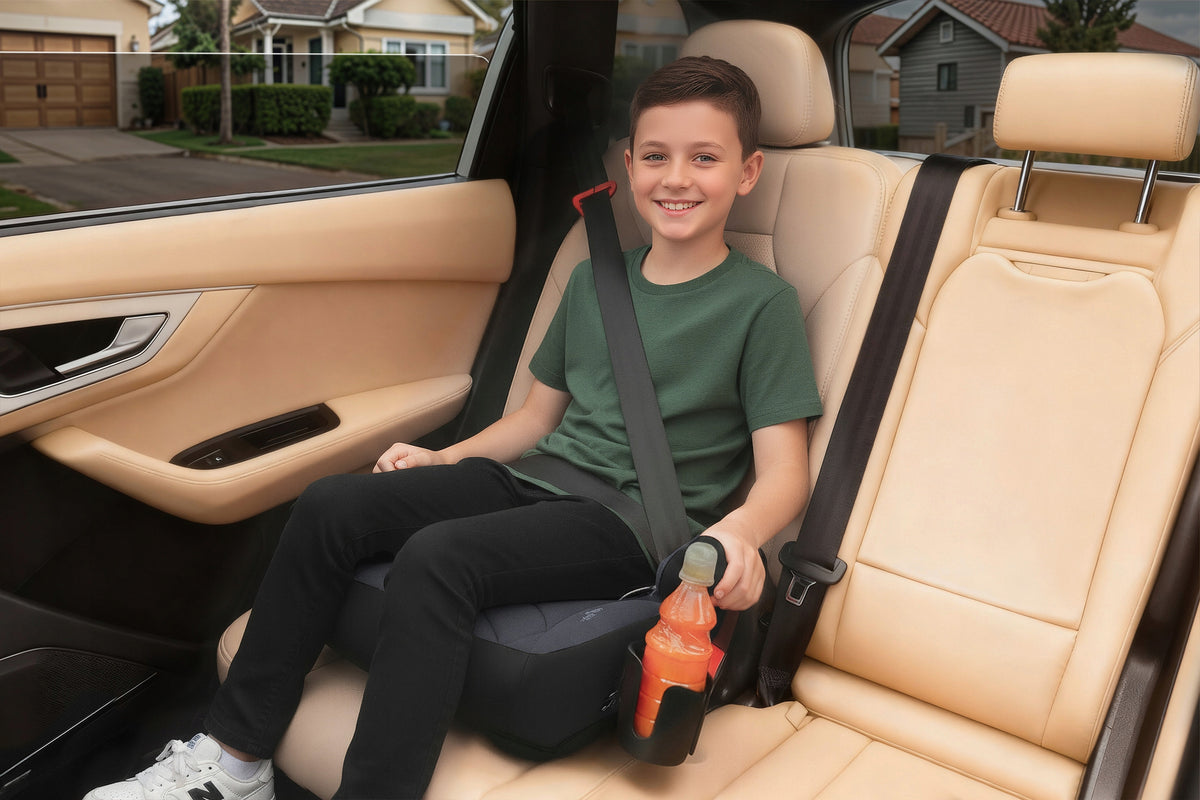 CAR SEAT PAD SEAT WITH ISOFIX QUILTED R129 125-150 CM Additional features removable upholstery beverage holders
