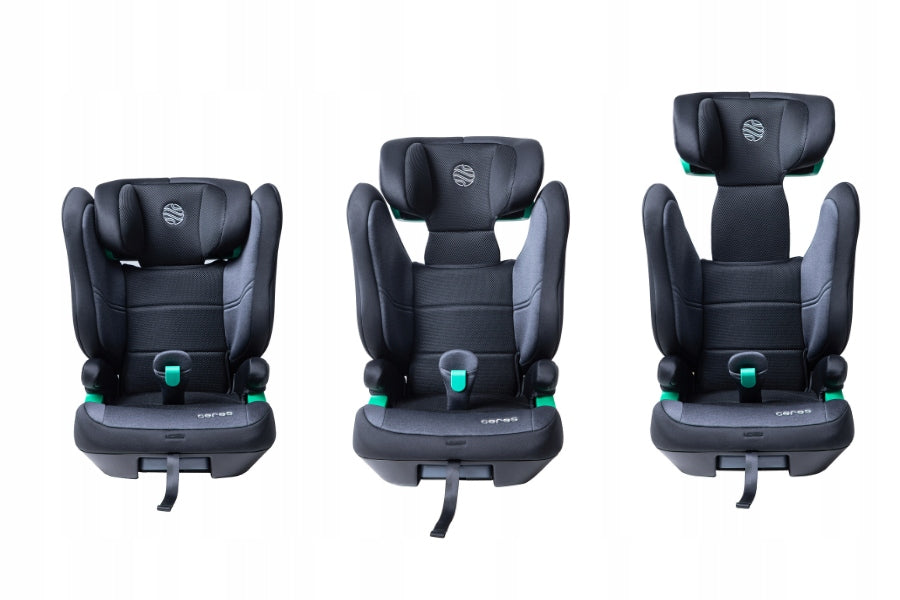 CAR SEAT SORINO CERES ISOFIX I-SIZE 15-36KG 100-150CM LIGHT GREY Manufacturer code SR304