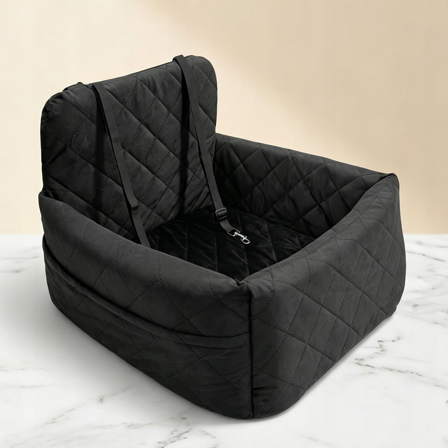 CAR SEAT TRANSPORTER FOR CAR – FOR DOG AND CAT WITH CAR LEASH Manufacturer code 7PTYQ5122-004