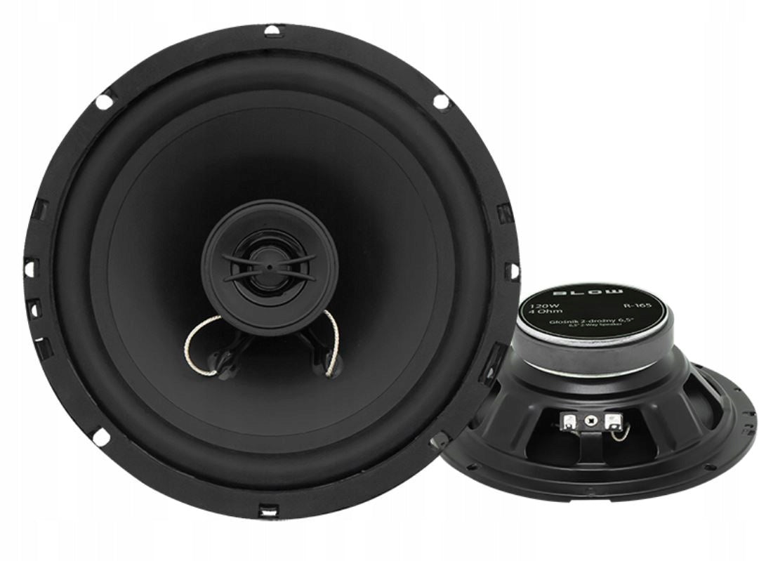 CAR SPEAKERS 16,5cm 120W 2pcs BLOW COVER SET 4Ohm 90dB SET