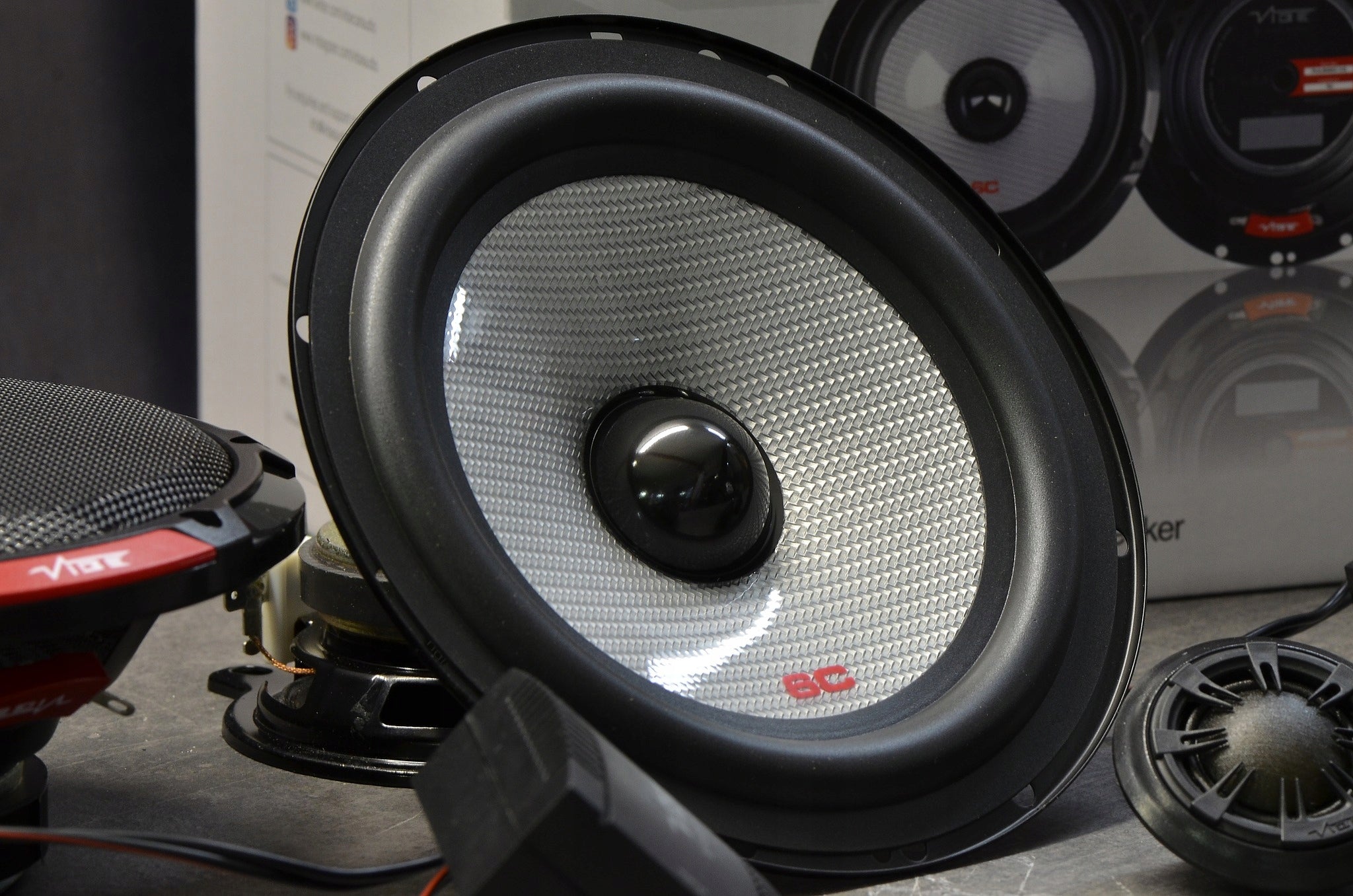 CAR SPEAKERS 165mm VIBE PULSE6C 240W Bass Sound Manufacturer code 230901251747