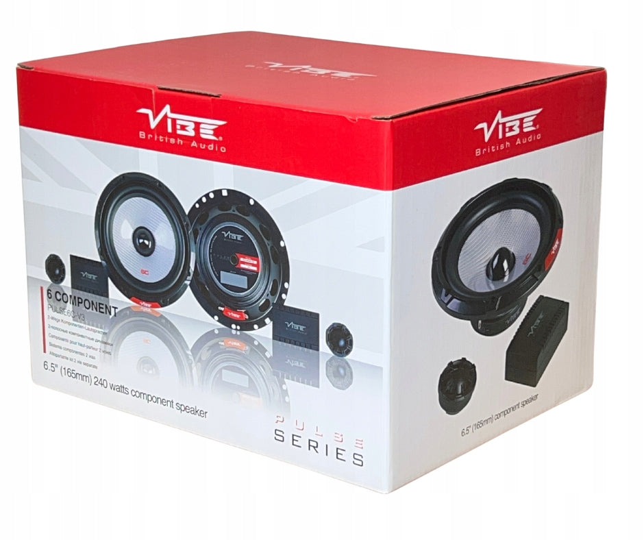 CAR SPEAKERS 165mm VIBE PULSE6C 240W Bass Sound