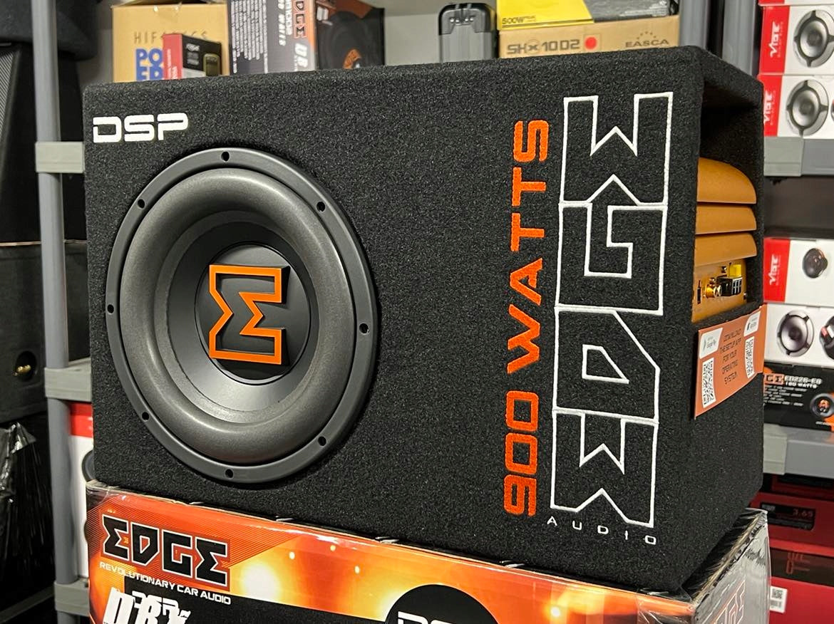 CAR SUBWOOFER ACTIVE 900W EDGE EDBX10ADSP-E3 DSP + CABLES SET Manufacturer code EDBX10ADSP-E3