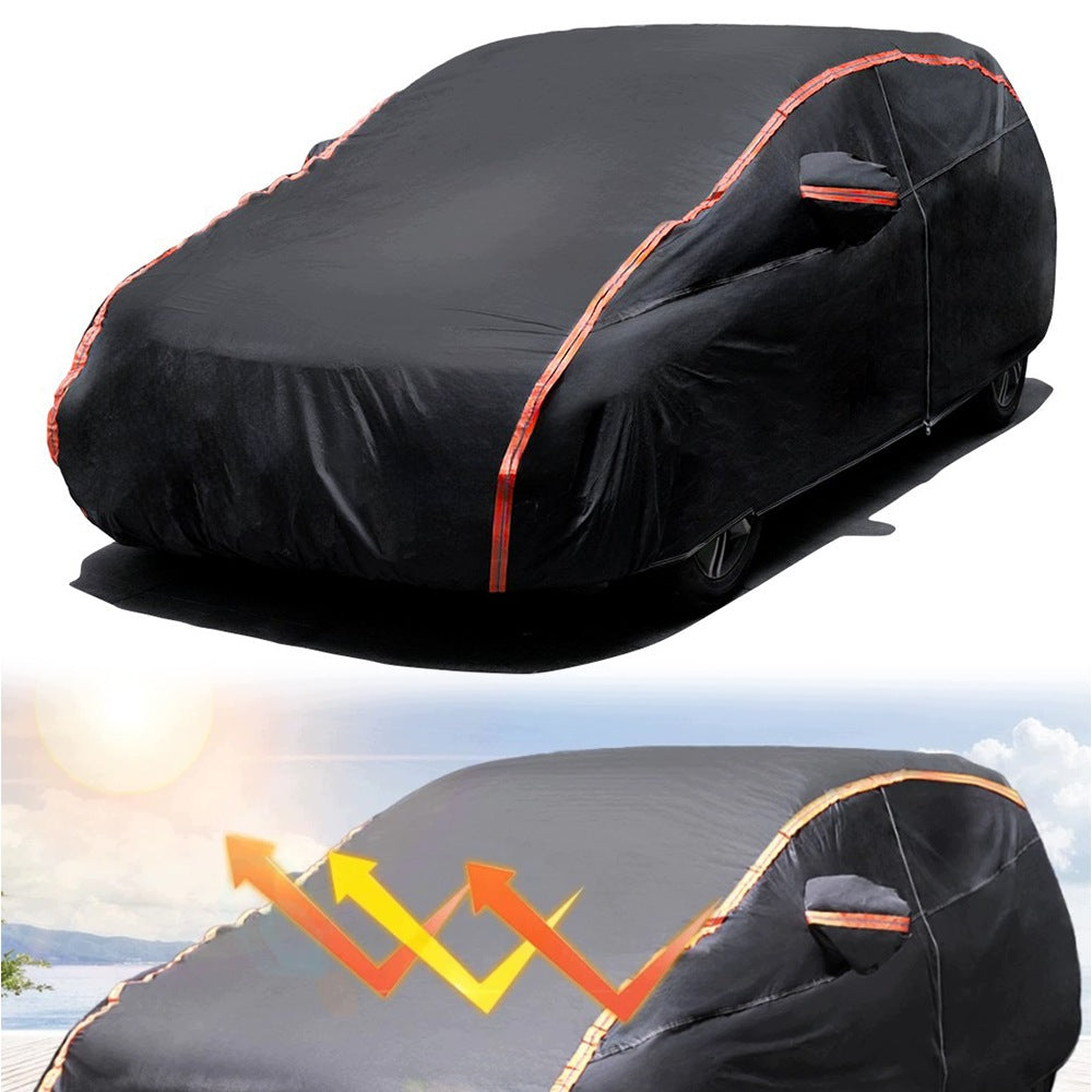 CAR TARPAULIN COVER SOLID LARGE XL WATERPROOF YEAR-ROUND Packaging status original