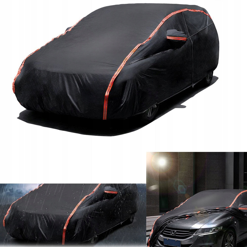 CAR TARPAULIN COVER SOLID LARGE XL WATERPROOF YEAR-ROUND