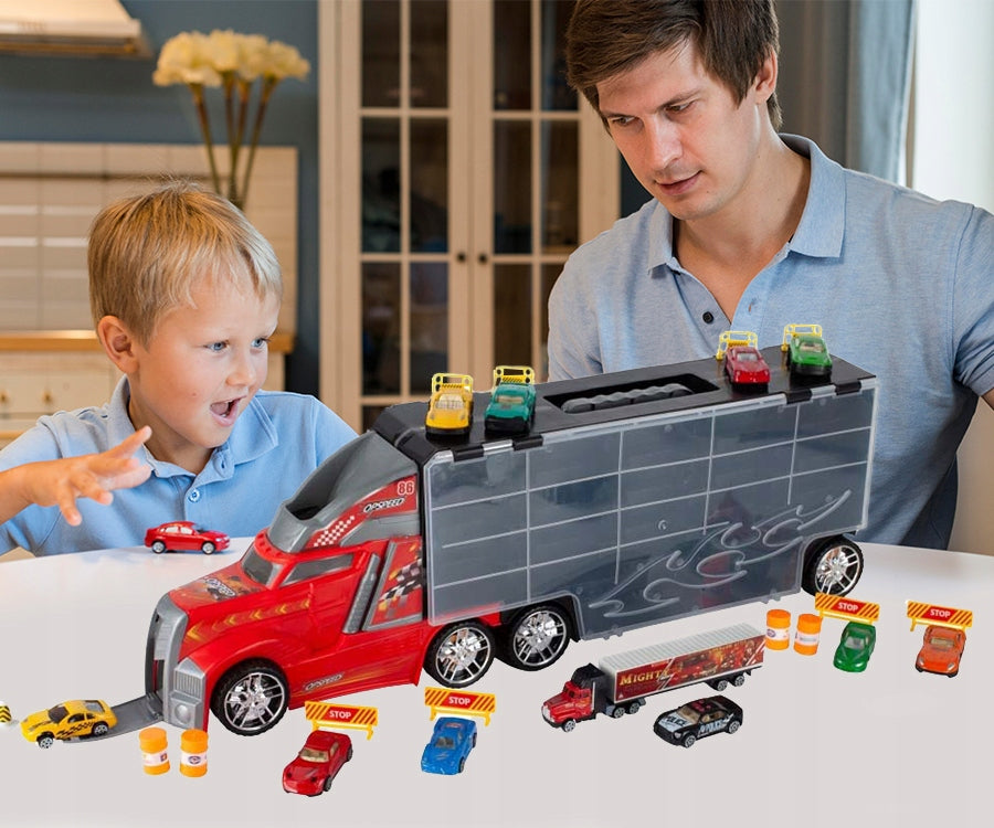 CAR TRUCK TIR 63CM TOW TRUCK RESORAKI LAUNCHER CARS + BOARD GAME Brand Stator
