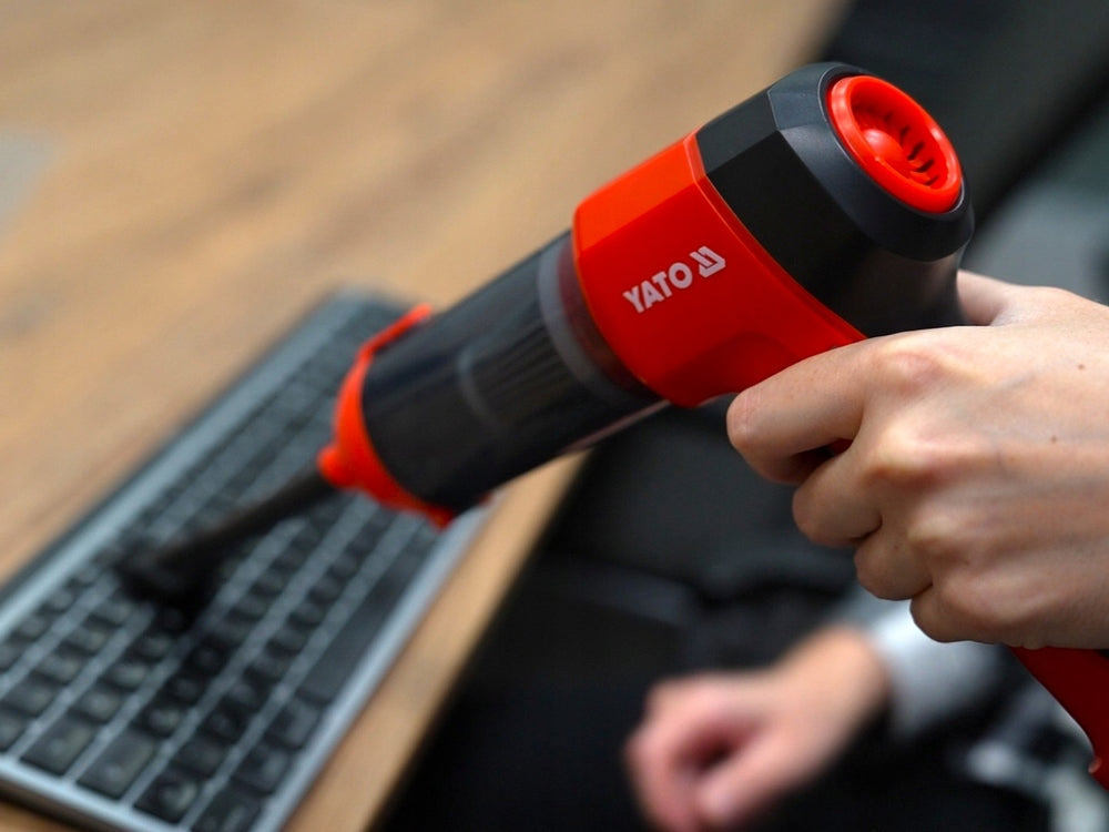 CAR VACUUM CLEANER WIRELESS 2in1 BLOWER BLDC 11,1V 2Ah 100W YATO Packaging status original