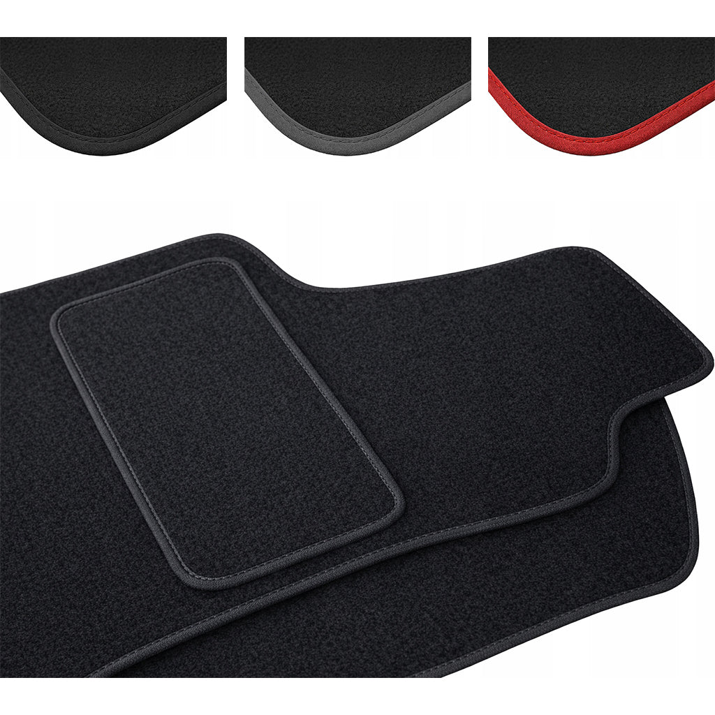 CAR VELOUR RUGS BLACK SET OF 4 TO SIZE + STOPWATCHES Manufacturer's catalog number Dywaniki Welurowe osobowe