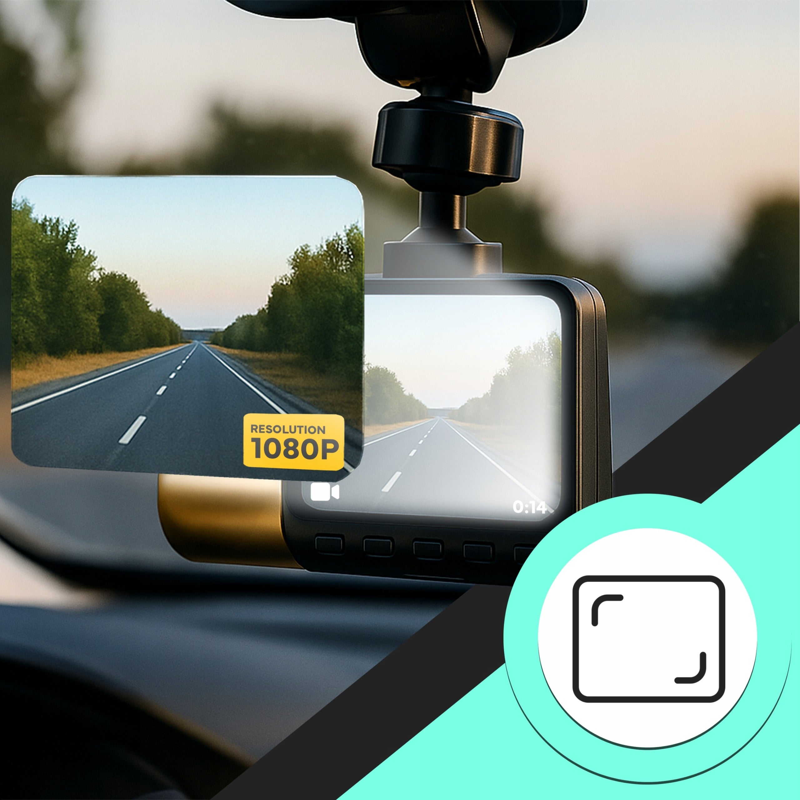 CAR VIDEO RECORDER CAR CAMERA FULL HD MODULE GPS G-SENSOR Viewing angle 170°