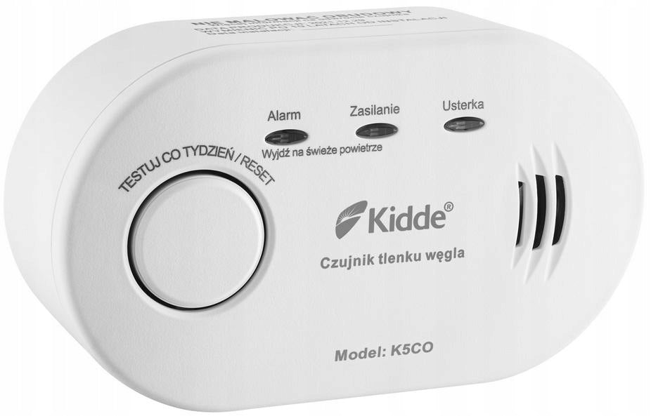 CARBON MONOXIDE SENSOR Kidde K5CO 10 YEARS OPERATION Brand Kidde