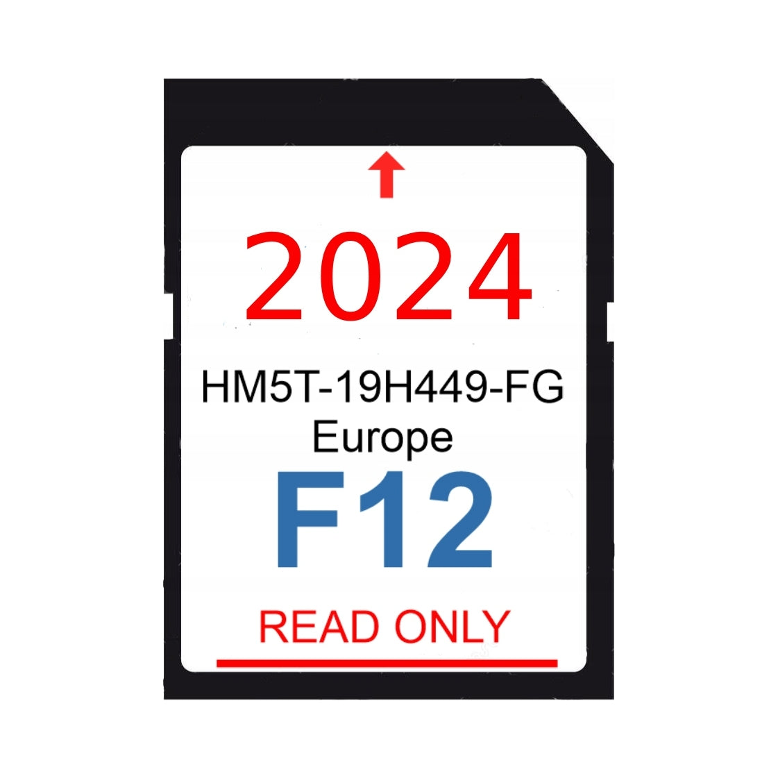 CARD Map to FORD Sync 2 Europe LATEST EDITION 2024/2025