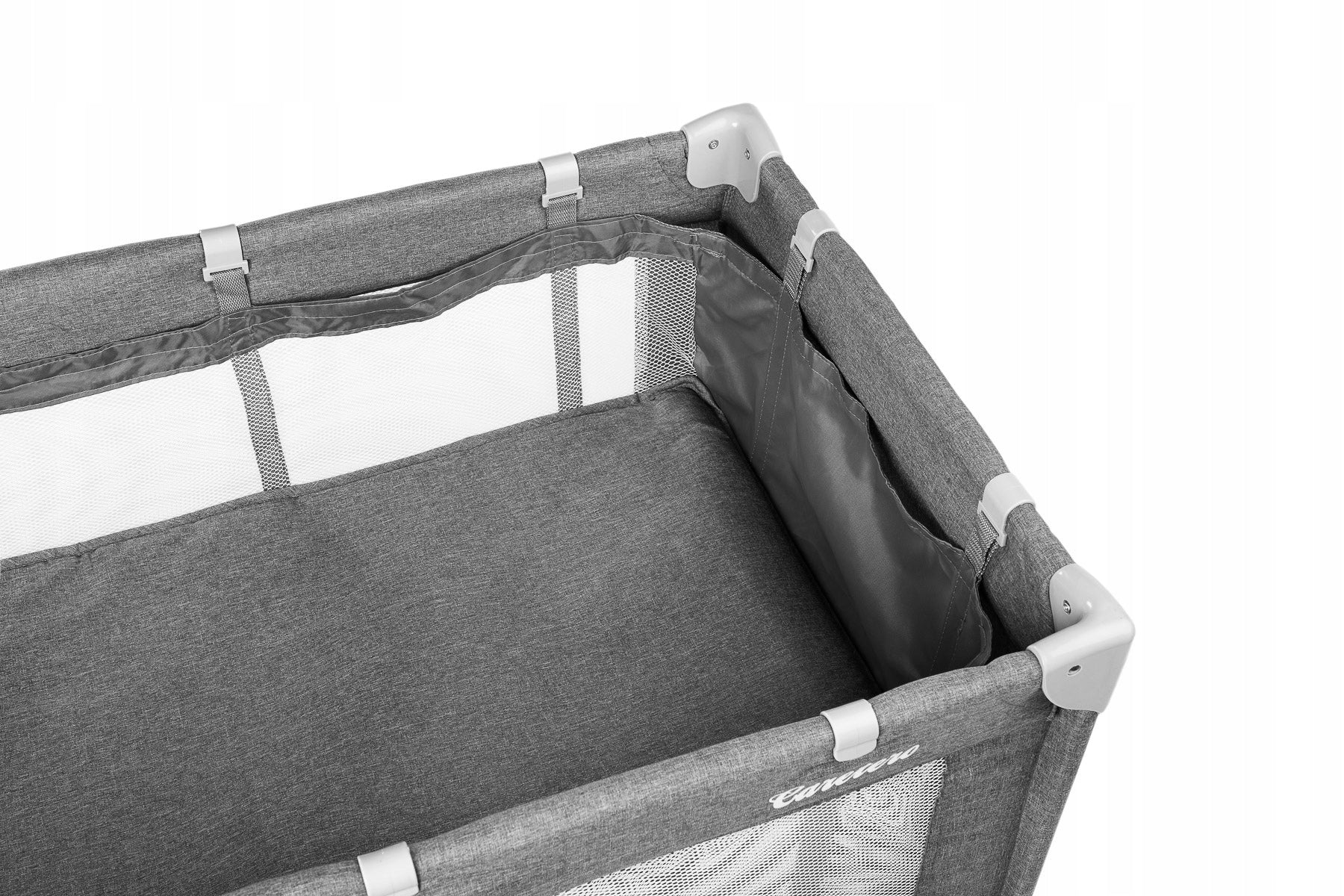 CARETERO TRAVEL COT BASIC PLUS GRAPHITE Brand Caretero