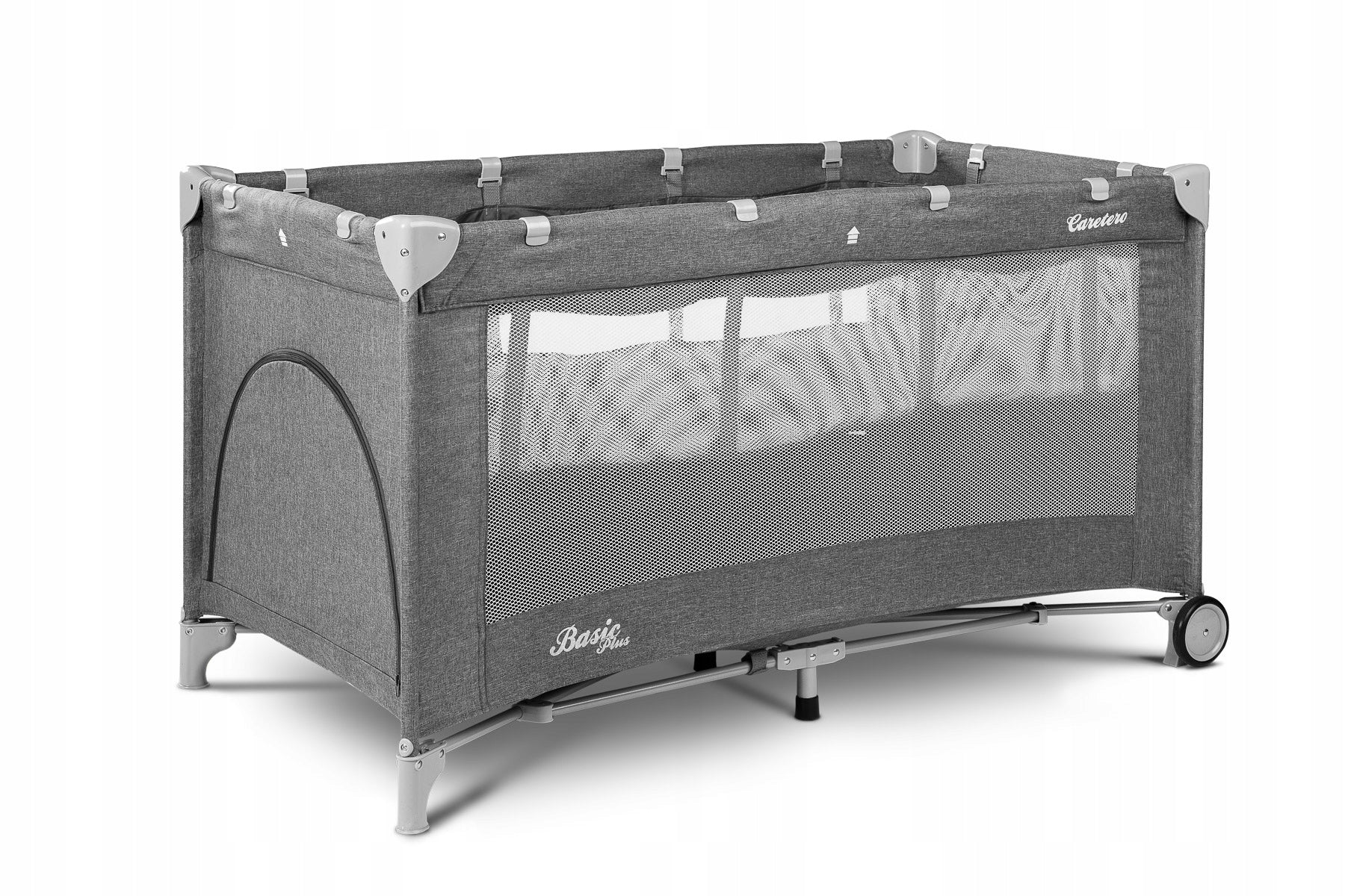 CARETERO TRAVEL COT BASIC PLUS GRAPHITE
