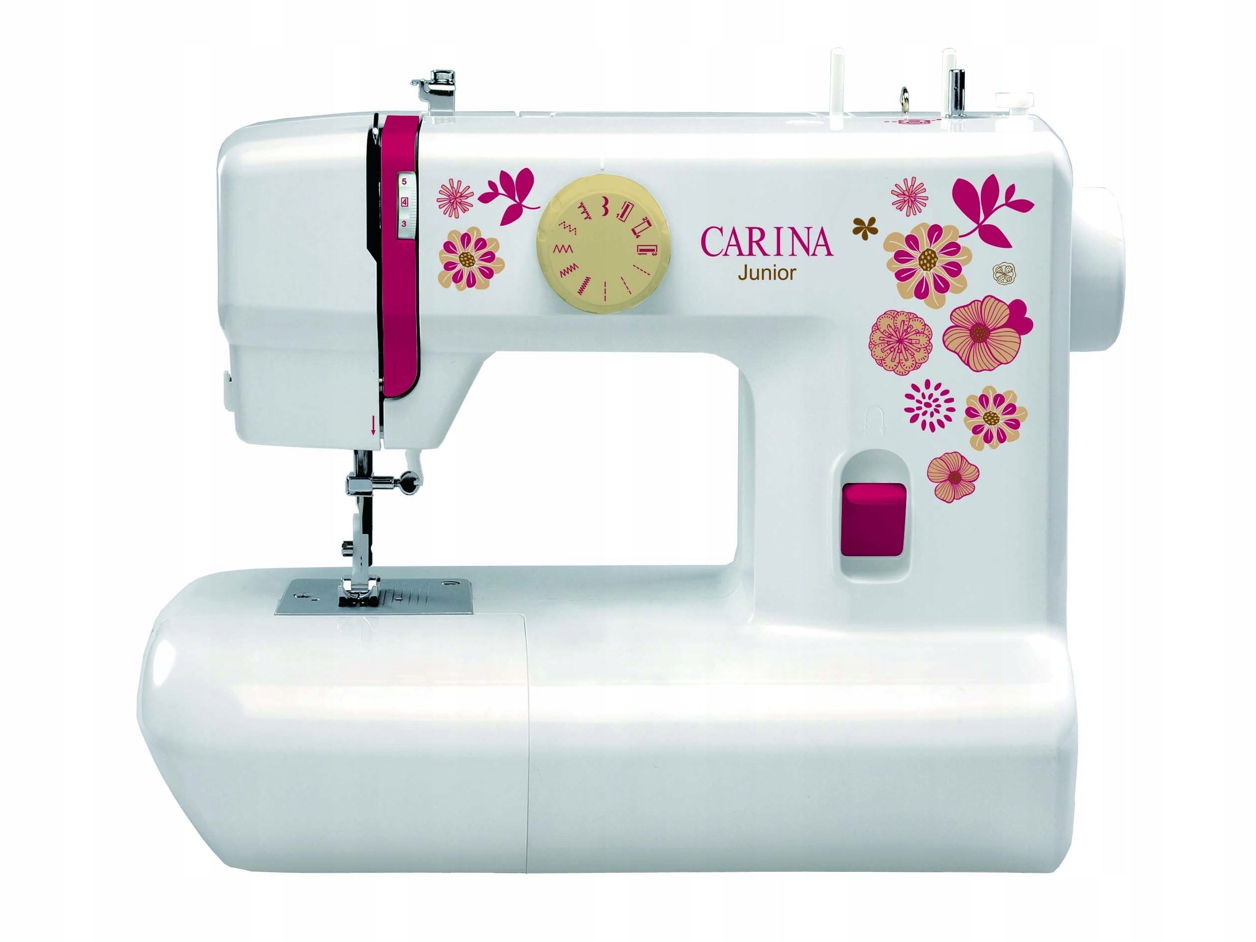 CARINA JUNIOR SEWING MACHINE 23 STITCHES OVERLOK Brand Carina