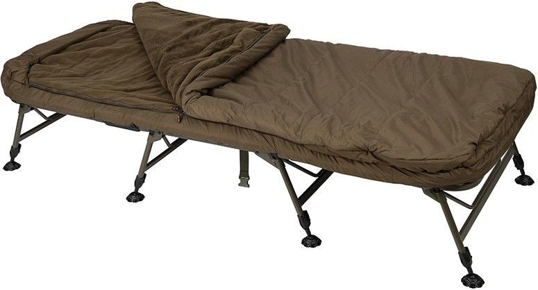 CARP BED FOX FLATLINER X MF8 WITH SLEEPING BAG 8