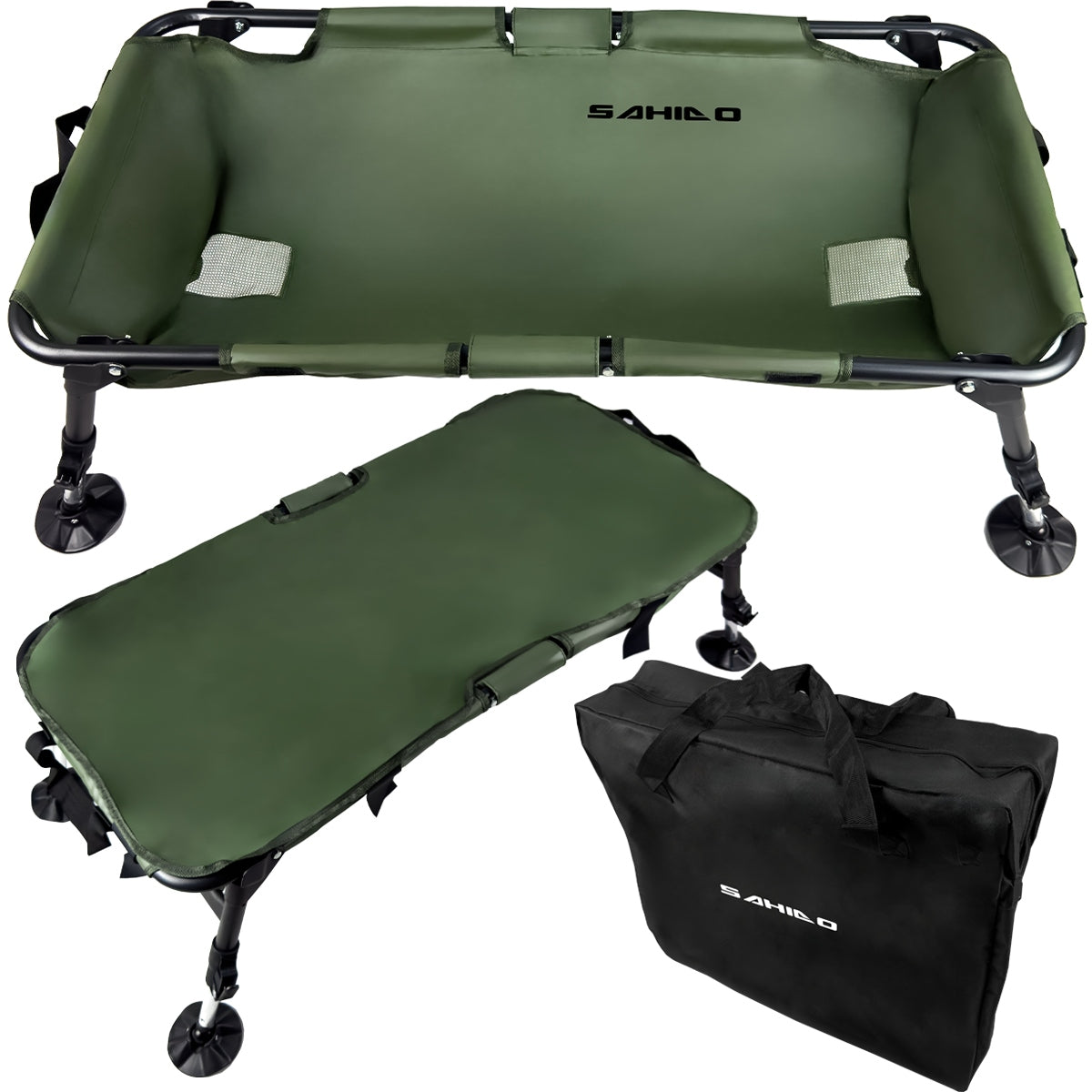 CARP CRADLE Sahido CRADLE ONE PRO 100x50 RUBBERIZED QUICK-DRYING