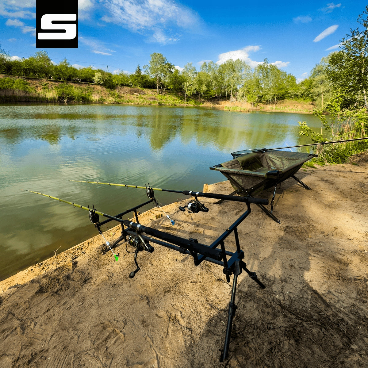 CARP CRADLE Sahido GALACTIC FISH CARE 120 x 70 cm LARGE DURABLE Brand Sahido