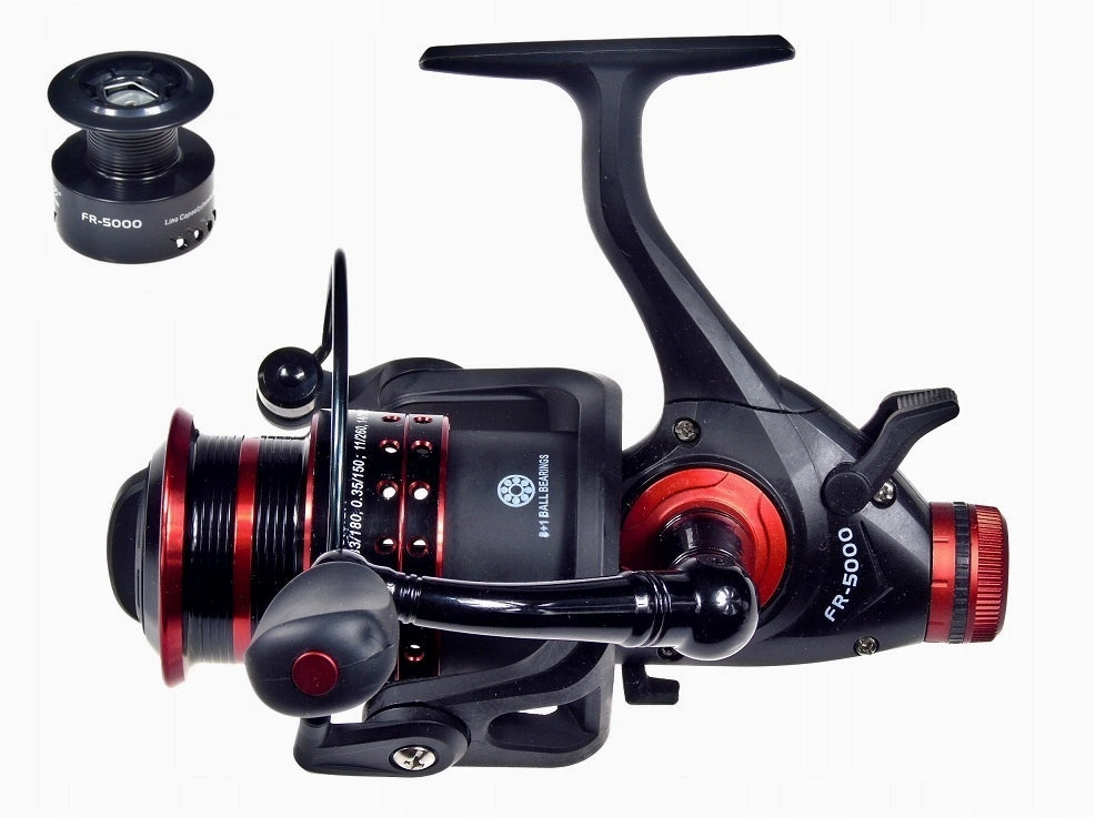 CARP FISHING REEL CARP FREE GEAR 9 BEARINGS FR4000 2 SPOOLS