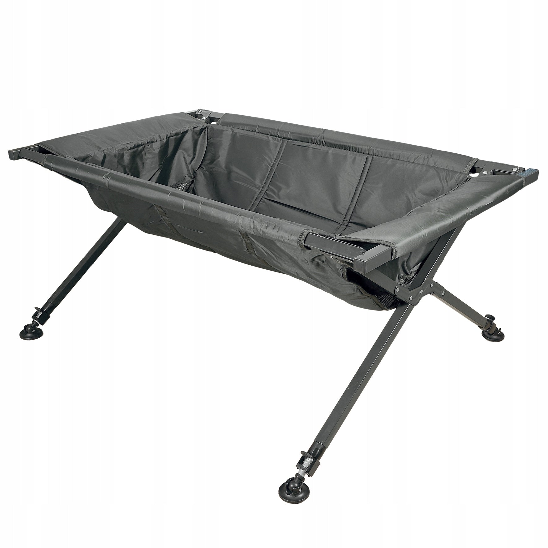 CARP MAT WITH FRAME - CRADLE LARGE SAFE 120x70x50-60 REG LEGS Brand Hokkaido