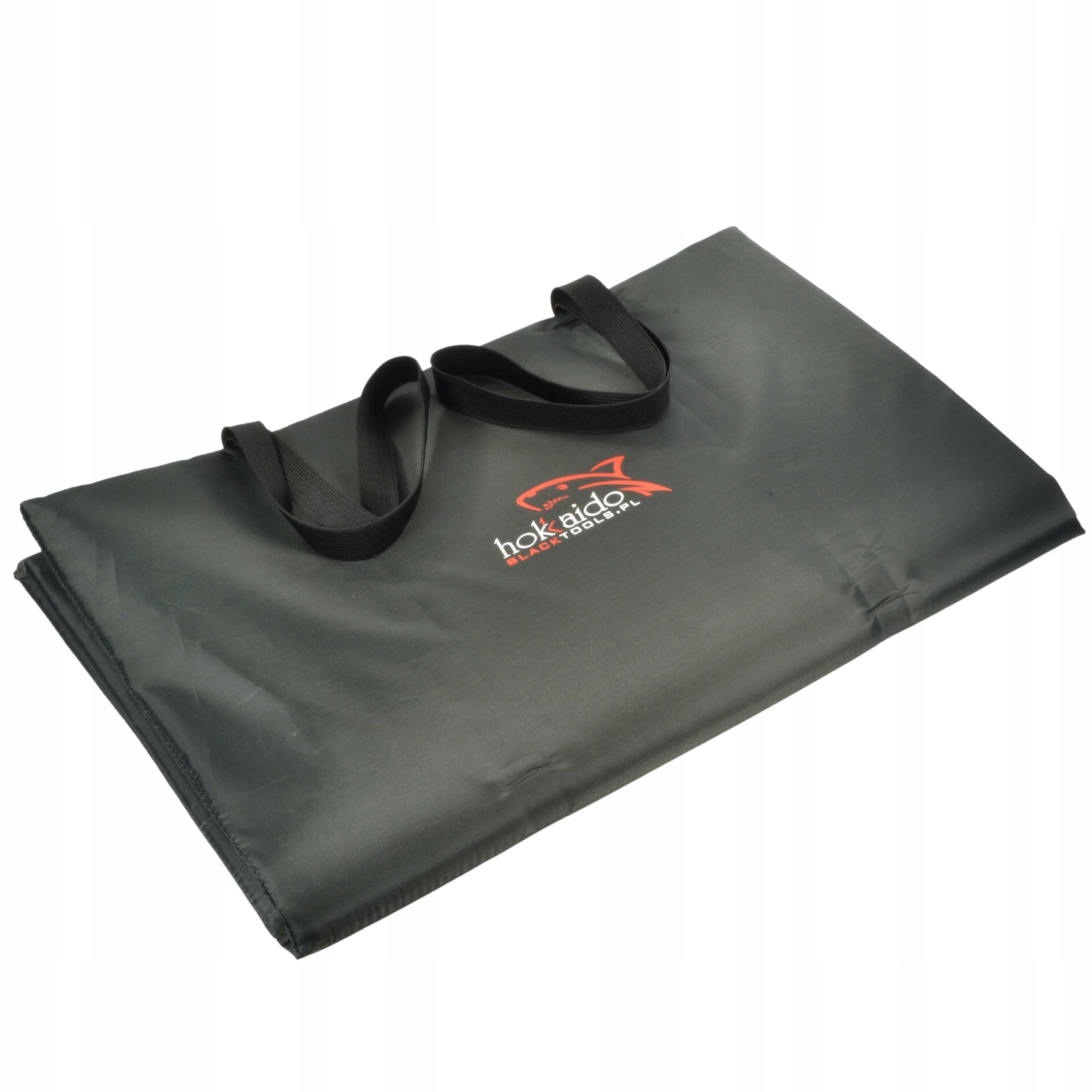 CARP MAT WITH MEASURING CUP FOR SAFE WEIGHING OF FISH 95x48 HANDLE Manufacturer code MATA KARPIOWA Z miarą