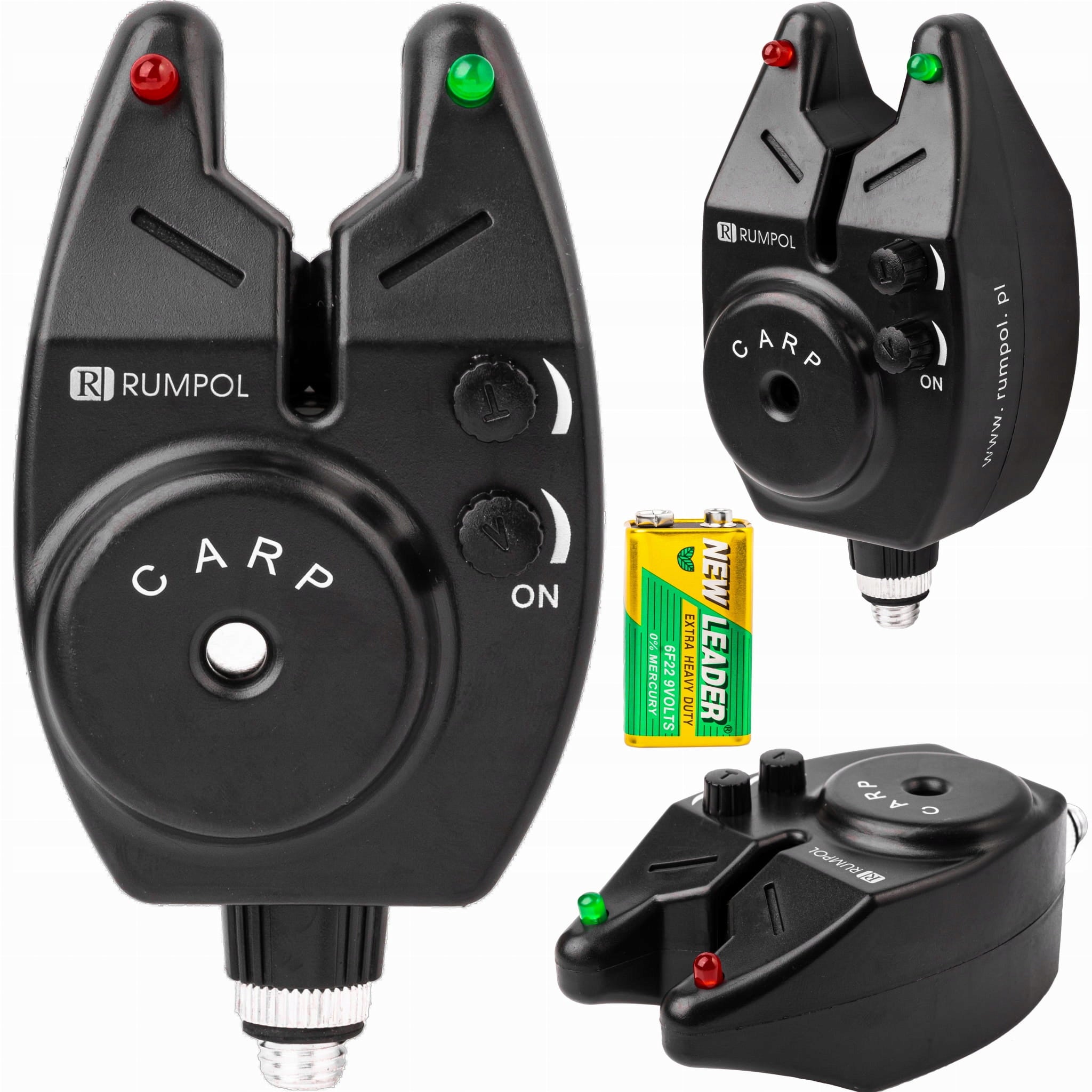 CARP SET 2X RUMPOL BEACON + 2X LED SWINGER + 4X KICKSTAND Packaging status original
