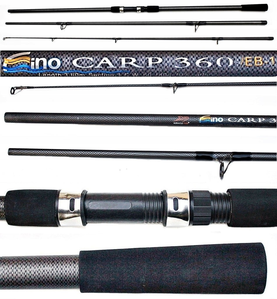 CARP SET 32 - FINO CARP 360cm. + REEL IFR 6000 + ACCESSORIES. Manufacturer code Z 32