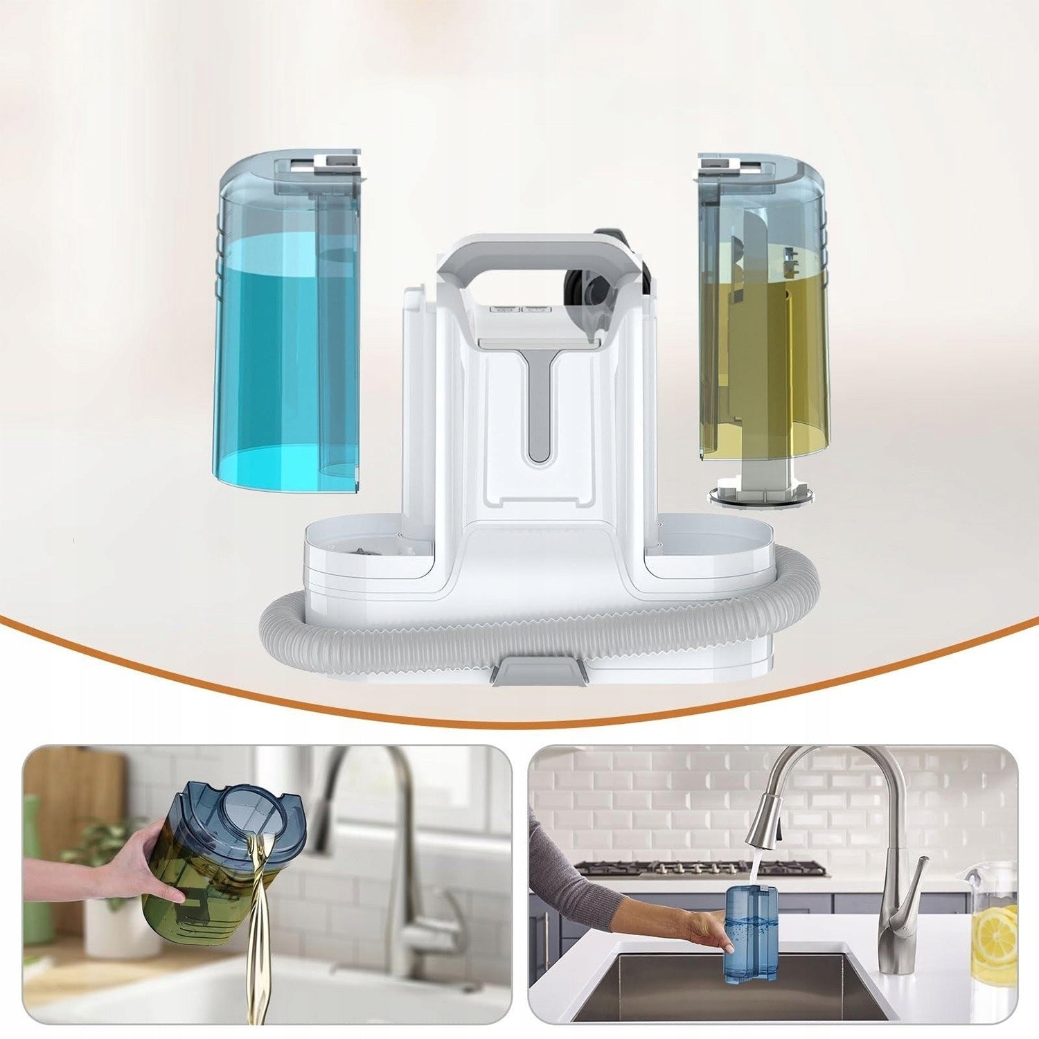 CARPET CLEANER LAUNDRY UPHOLSTERY 450W 11KPA WITH 6 AKCESORIA Maximum power 380 W