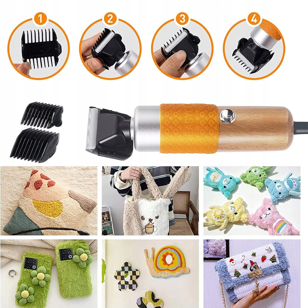 CARPET CLIPPER 200W, SPEED CONTROL, SET Packaging status original