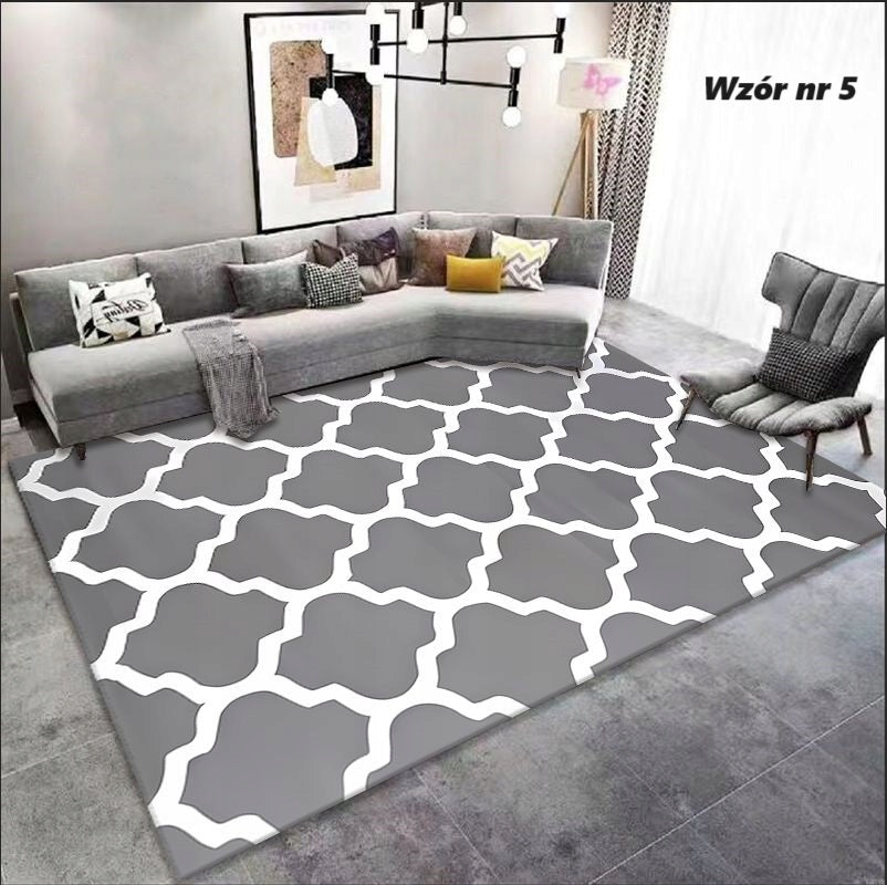 CARPET FOR LIVING ROOM 120x170 CM MODERN DESIGNS NON-SLIP LOFT XXL Manufacturer code 45Ydqqwdqw