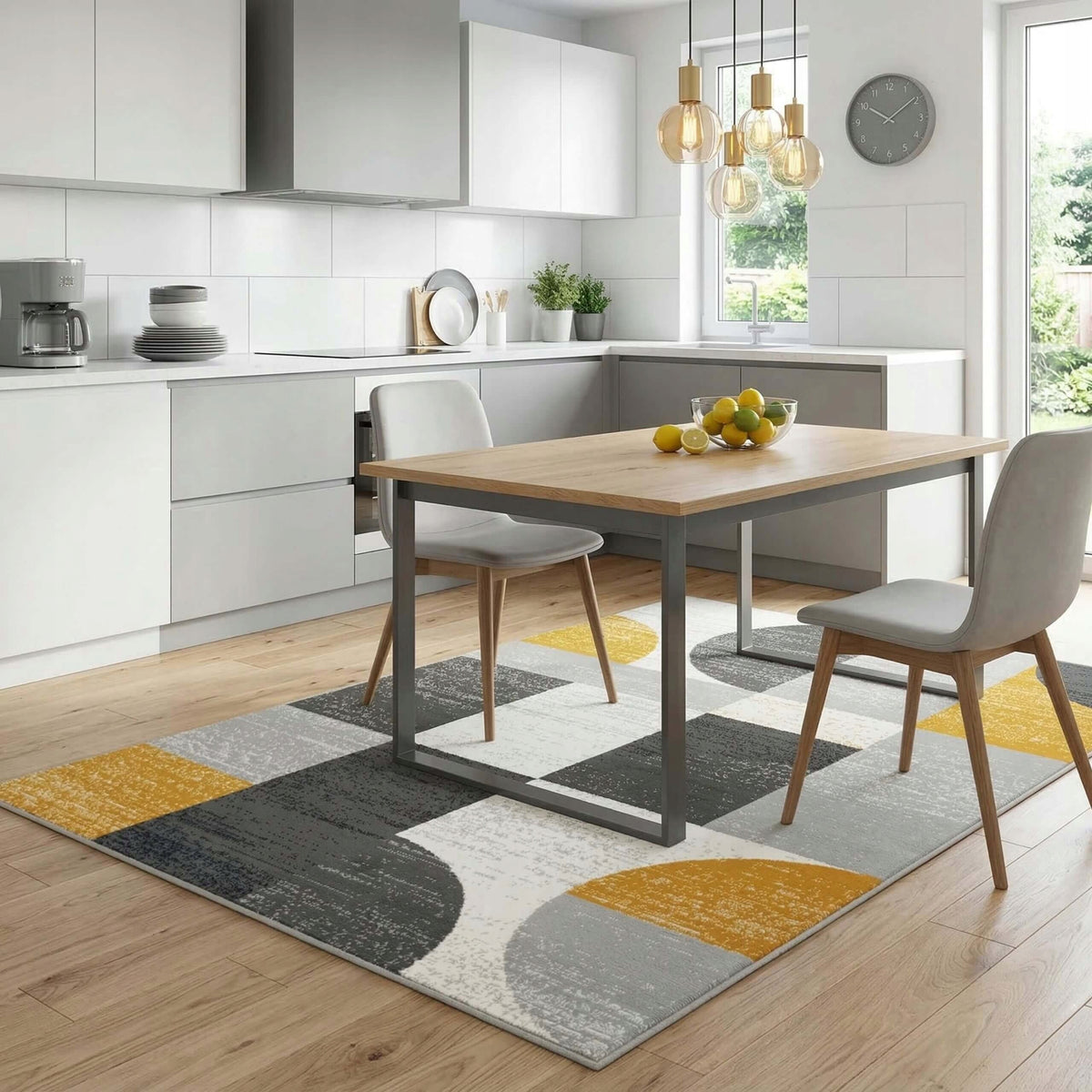 CARPET FOR LIVING ROOM KITCHEN SOFT MODERN LOFT FASHIONABLE BEDROOM GREY 100X150 Manufacturer code DYWANY NOWOCZESNE MODNE DO POKOJU STYLOWY