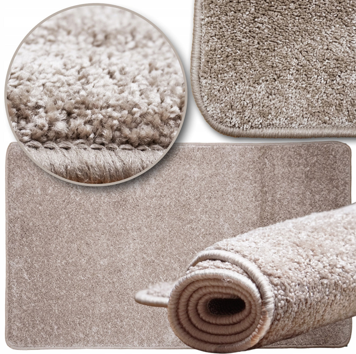 CARPET PLUSH SOFT FOR LIVING ROOM HAIRY SHAGGY NON-SLIP | 60x120