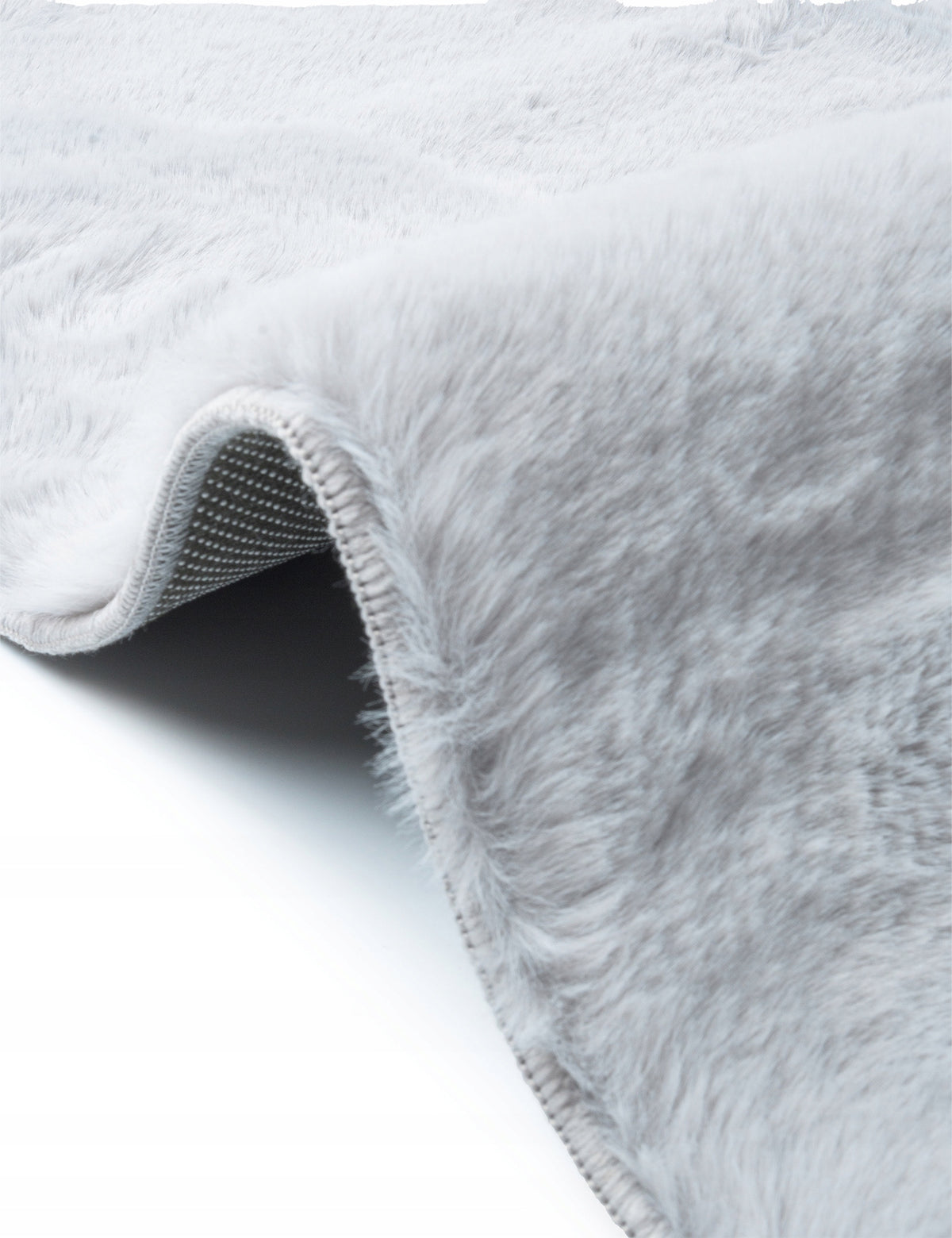 CARPET RABBIT PLUSH SOFT NICE VELVET GREY RABBIT FUR 160x230CM Manufacturer code 507405