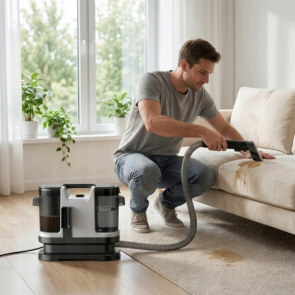 CARPET UPHOLSTERY WASHING VACUUM CLEANER 600W 18000PA COUCH CAR SEATS Brand LynkCust