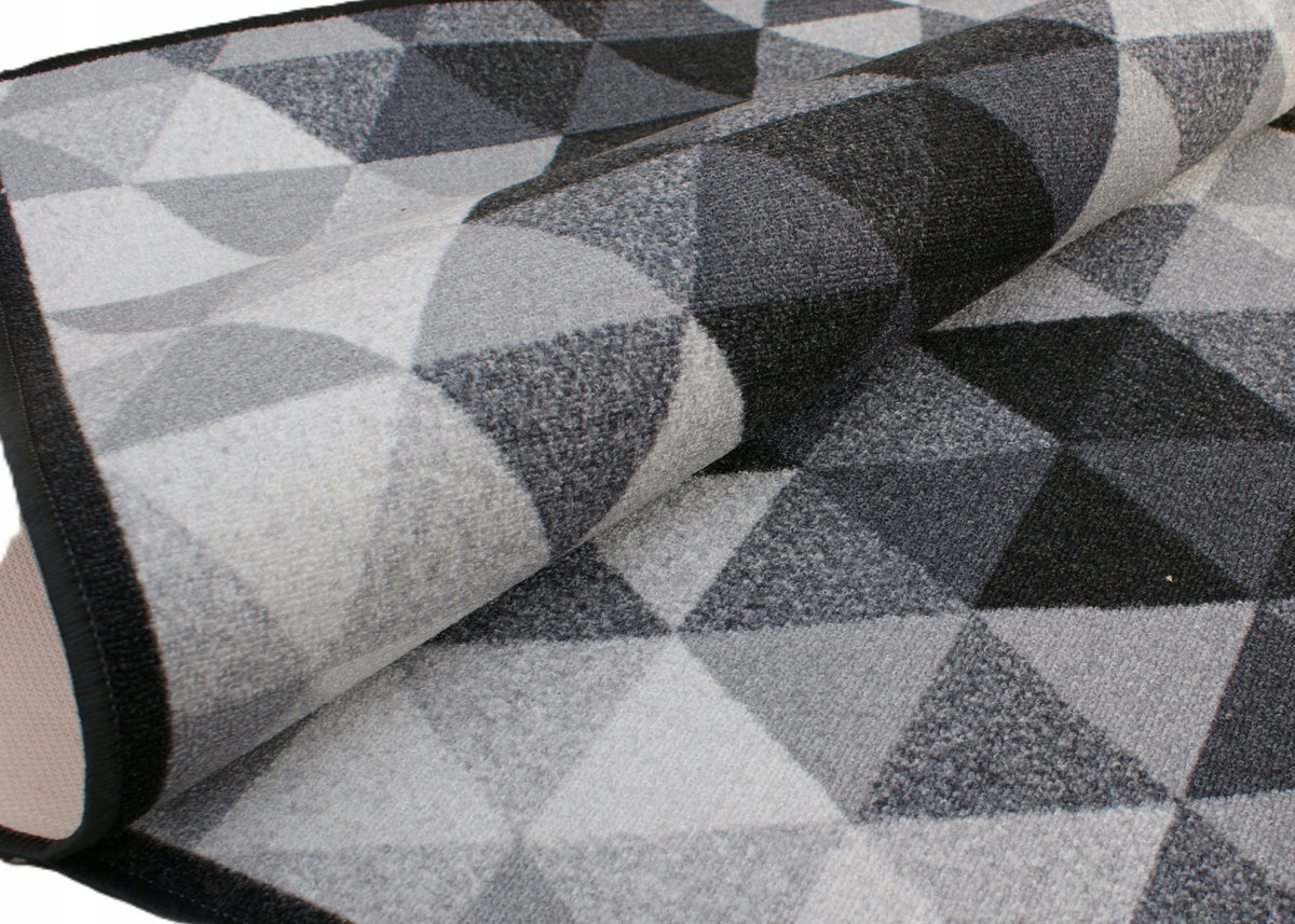 CARPET/WALKWAY 80x120 ON NON-SLIP GEL ESTER GREY