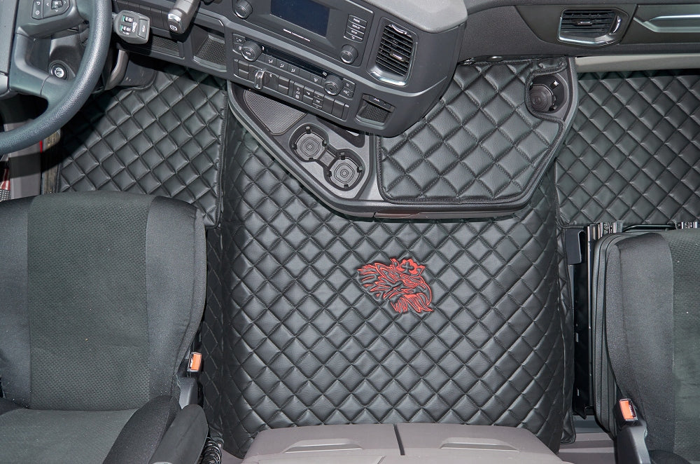 CARPETS RUGS QUILTED ECO LEATHER SCANIA R 2017+ Manufacturer no brand