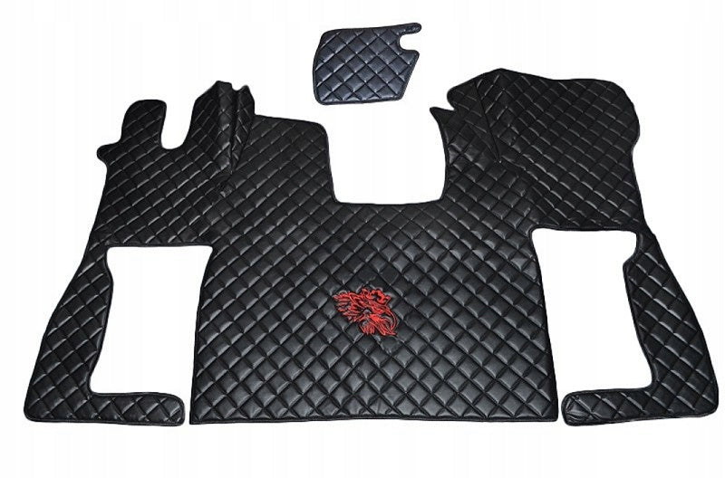 CARPETS RUGS QUILTED ECO LEATHER SCANIA S Manufacturer no brand