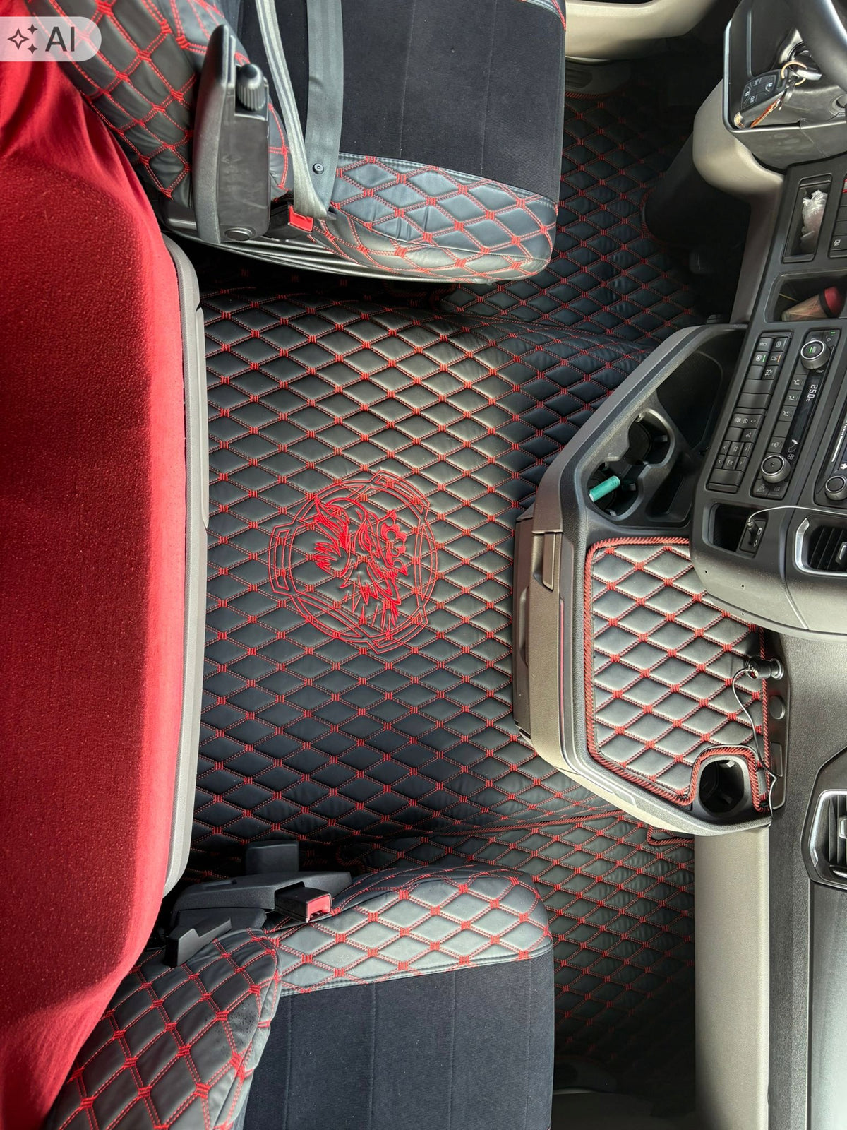 CARPETS RUGS quilted ROYAL SCANIA R S THICK EMBROIDERY covers shelf Manufacturer's catalog number 5906086086530