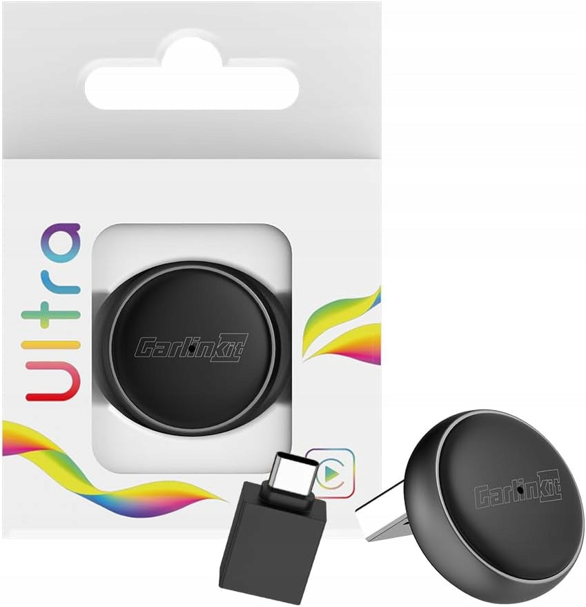 CARPLAY ANDROID ADAPTER AUTO 2IN1 BLUETOOTH WI-FI SUPERFAST WIRELESS Packaging status original