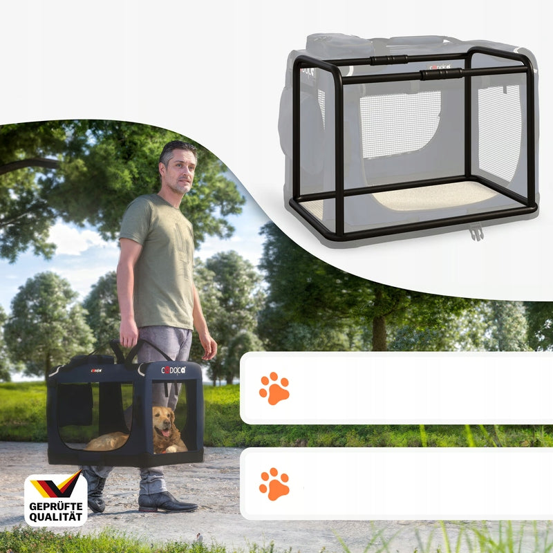 CARRYING BAG TRANSPORTER FOR CAT DOG L 70x52x50 Blue Manufacturer code 109436