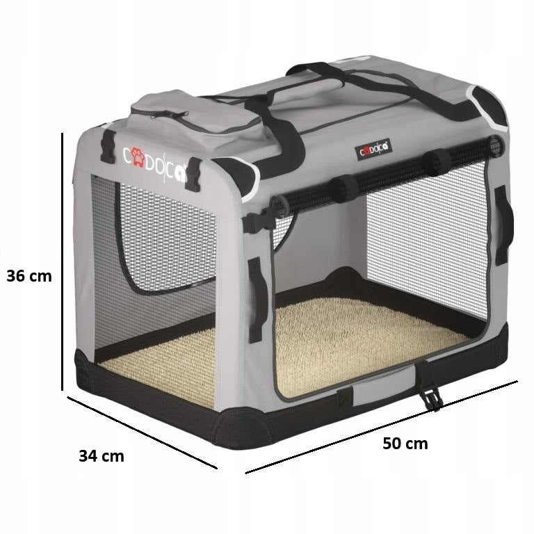 CARRYING BAG TRANSPORTER FOR CAT DOG S 50x34x36 cm Brand Cadoca