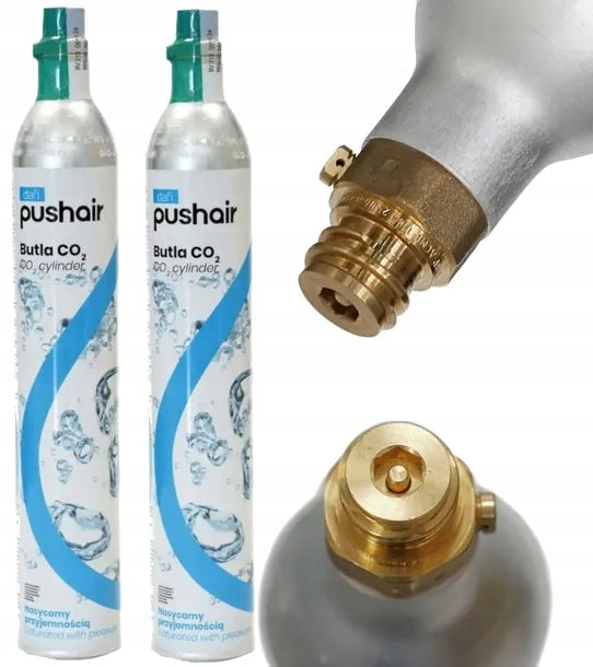 CARTRIDGE CO2 CYLINDER FOR PUSHAIR SATURATOR DAFI